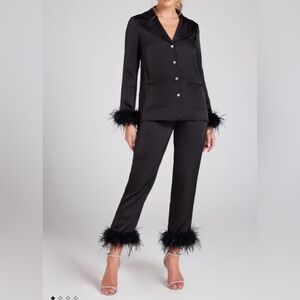 NADINE MERABI Darcie Black Pajamas